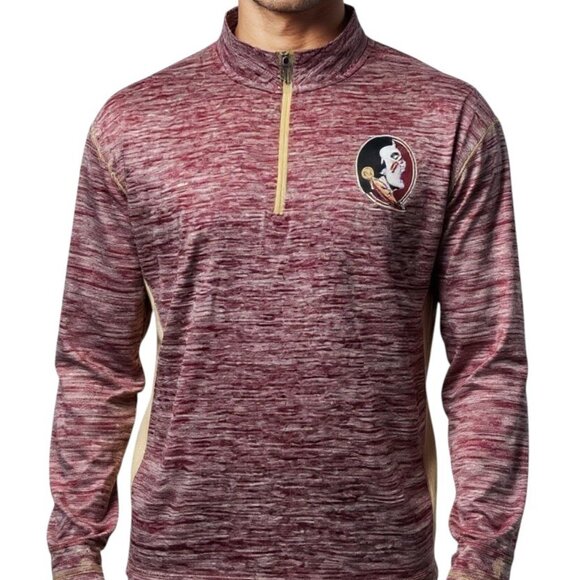 Florida State University FSU Noles 1/4 Zip Pullover Lightweight Jacket w/Pockets - Picture 3 of 12